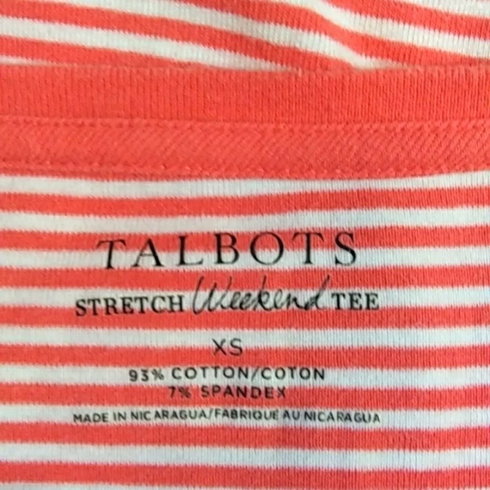 Talbots Stretch Weekend Tee